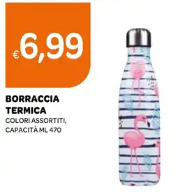 Ekom Borraccia termica colori assortiti, capacità offerta