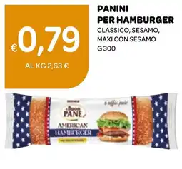 Ekom Panini per hamburger classico, sesamo, maxi con sesamo offerta