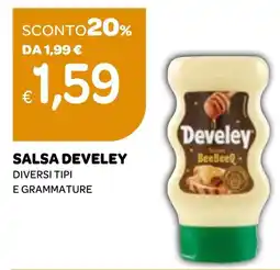 Ekom Salsa develey diversi tipi e grammature offerta