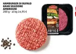 PENNY Hamburger di bufalo gran selezione ambrosini offerta