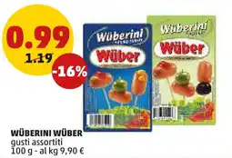 PENNY Wüberini wüber gusti assortiti offerta