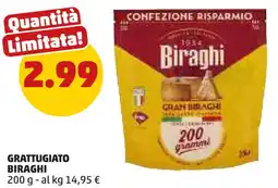 PENNY Grattugiato biraghi offerta