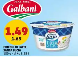 PENNY Galbani fiocchi di latte santa lucia offerta