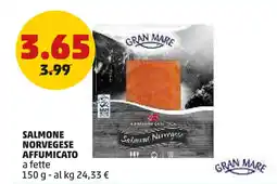PENNY Gran mare salmone norvegese affumicato offerta