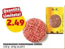 Maxiburger maremmano sandri