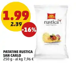 PENNY Patatine rustica SAN CARLO offerta