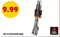 PENNY Set 3 accessori bbq offerta