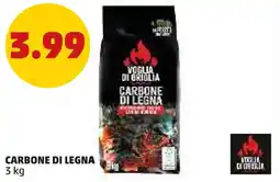 PENNY Carbone di legna offerta