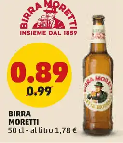 PENNY Birra MORETTI offerta