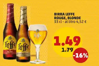 PENNY Birra leffe rouge, blonde offerta