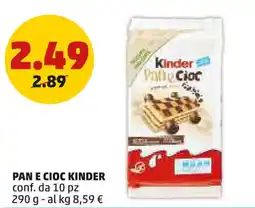 PENNY Pan e cioc kinder offerta