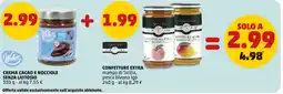 PENNY Welless crema cacao e nocciole senza lattosio + confetture extra offerta