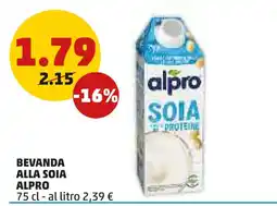PENNY Bevanda alla soia ALPRO offerta