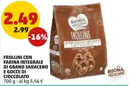PENNY Frollini con farina integrale di grano saraceno e gocce di cioccolato offerta