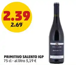 PENNY Primitivo salento igp offerta