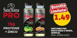 PENNY Sant'anna pro frutti verdi e menta, tropical offerta