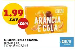 PENNY Ghiaccioli cola e arancia offerta