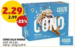 PENNY Cono alla panna offerta