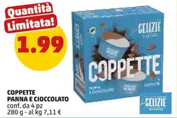 PENNY Gelizie coppette panna e cioccolato offerta