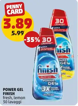 PENNY Power gel FINISH offerta