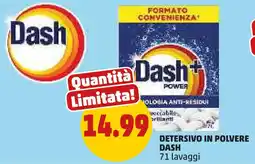 PENNY Detersivo in polvere DASH offerta