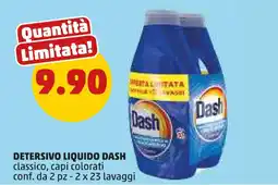 PENNY Detersivo liquido DASH offerta