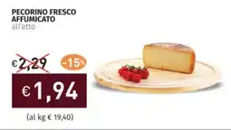 Prezzemolo e Vitale Pecorino fresco affumicato offerta