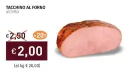 Prezzemolo e Vitale Tacchino al forno offerta