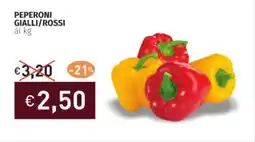 Prezzemolo e Vitale Peperoni gialli/rossi offerta