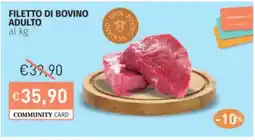 Prezzemolo e Vitale Filetto di bovino adulto offerta