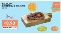 Prezzemolo e Vitale Salsiccia datterino e basilico offerta