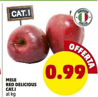 PENNY Mele red delicious offerta
