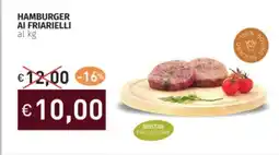 Prezzemolo e Vitale Hamburger ai friarielli offerta