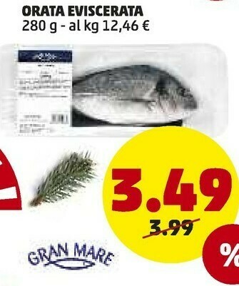 PENNY Orata eviscerata offerta