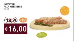 Prezzemolo e Vitale Involtini alla messinese offerta