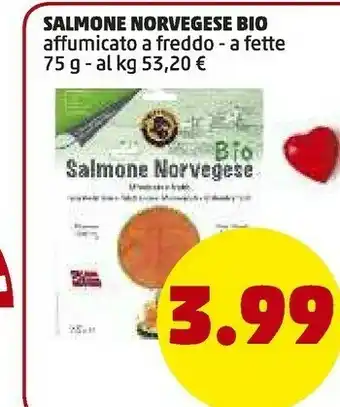 PENNY Salmone norvegese bio offerta