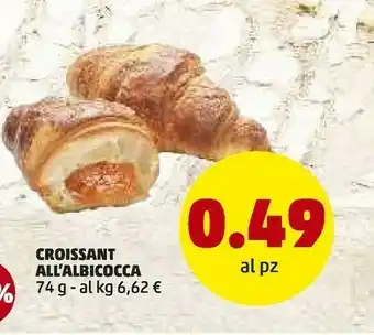 PENNY Croissant alla'albicocca offerta