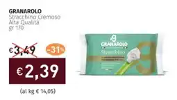 Prezzemolo e Vitale GRANAROLO Stracchino Cremoso Alta Qualità offerta