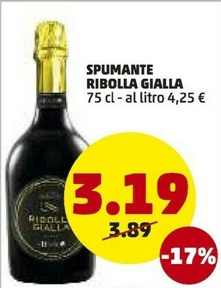 PENNY Spumante ribolla gialla offerta