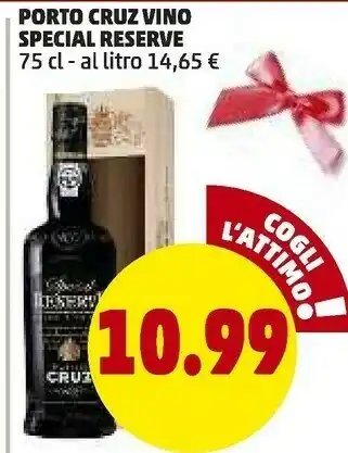 PENNY Porto cruz vino special reserve offerta