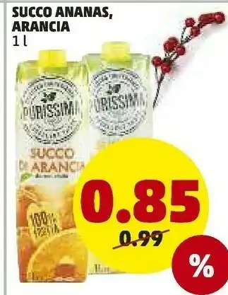 PENNY Succo ananas offerta