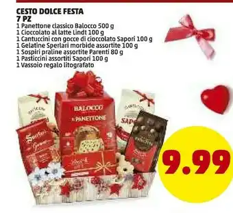 PENNY Cesto dolce festa offerta
