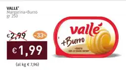 Prezzemolo e Vitale VALLE' Margarina+Burro offerta