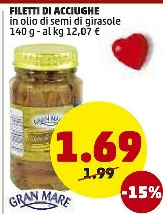 PENNY Filetti di acciughe offerta