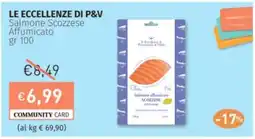 Prezzemolo e Vitale LE ECCELLENZE DI P&V Salmone Scozzese Affumicato offerta