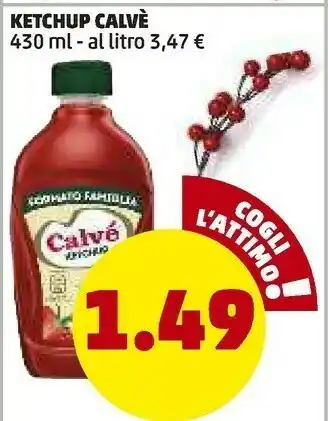 PENNY Calve ketchup offerta