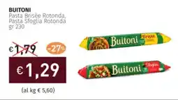 BUITONI Pasta Brisée Rotonda, Pasta Sfoglia Rotonda