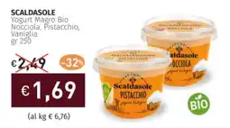 Prezzemolo e Vitale SCALDASOLE Yogurt Magro Bio Nocciola, Pistacchio, Vaniglia offerta