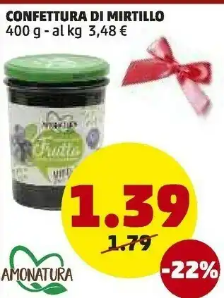 PENNY Confettura di mirtillo offerta