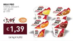Prezzemolo e Vitale MILK PRO Crema Dessert vari gusti offerta